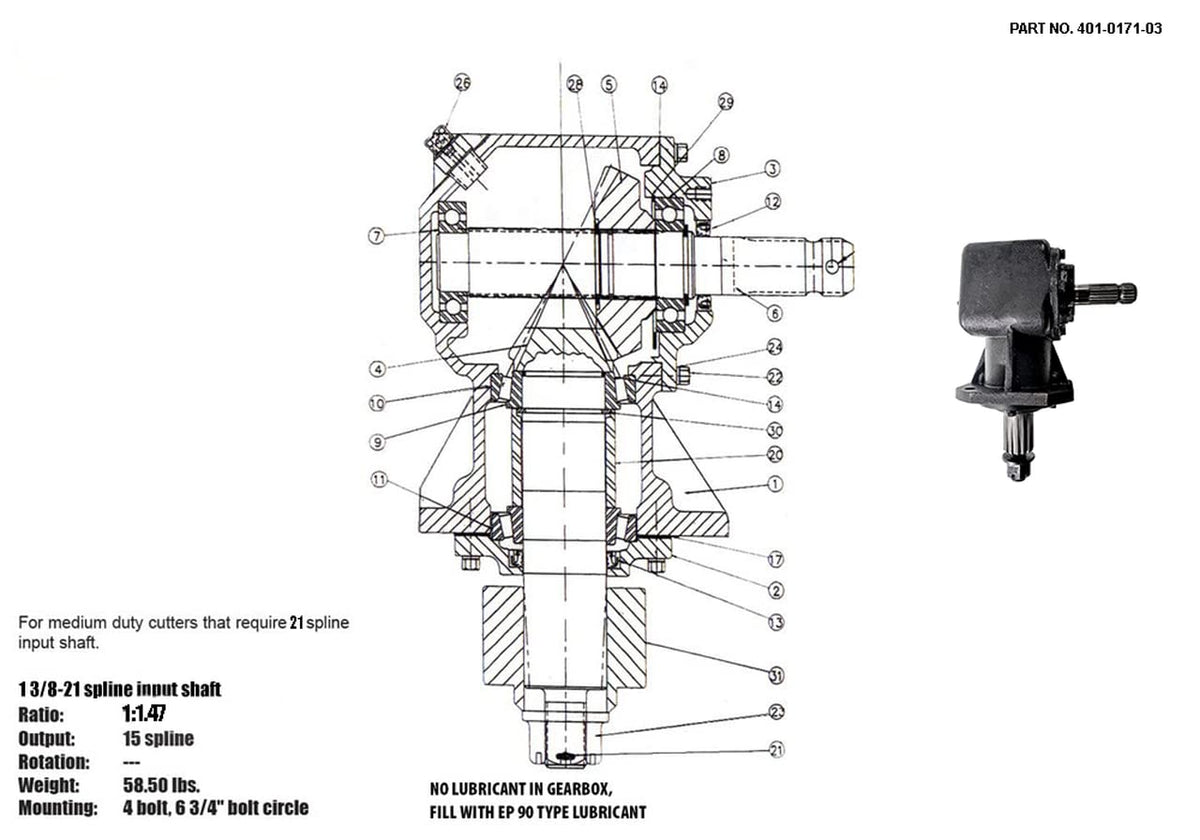 Gearbox 401-0171-03