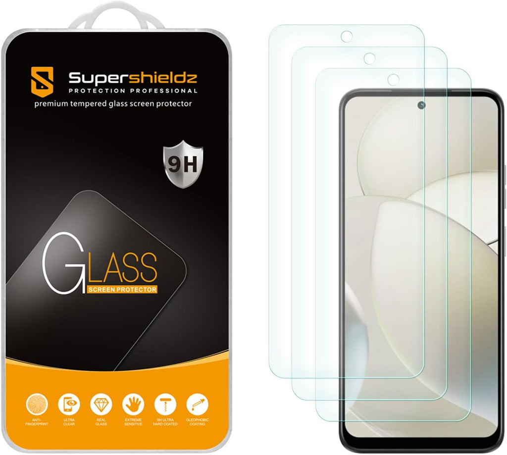 (3 Pack) Designed for Motorola Moto G Power 5G (2024) [Not Fit for 2020-2023 Version] Tempered Glass Screen