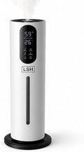Air Humidifier 7.5L Large Capacity, Top Fill, Touch Screen & Remote Control, Quiet Ultrasonic Cool Mist for Bedroom