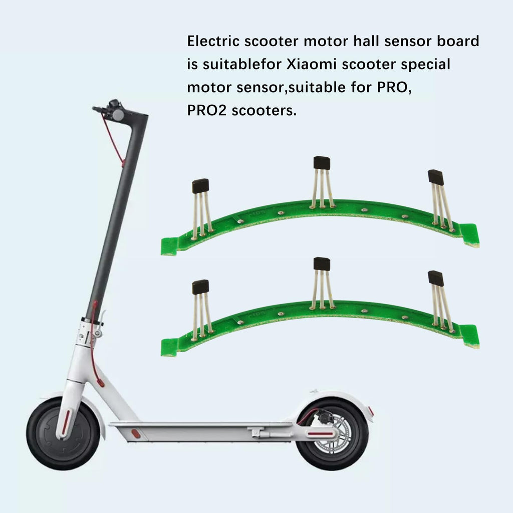2Pcs Electric Scooter Hall Sensor Board, PCB Hub Motor Hall Effect Sensors