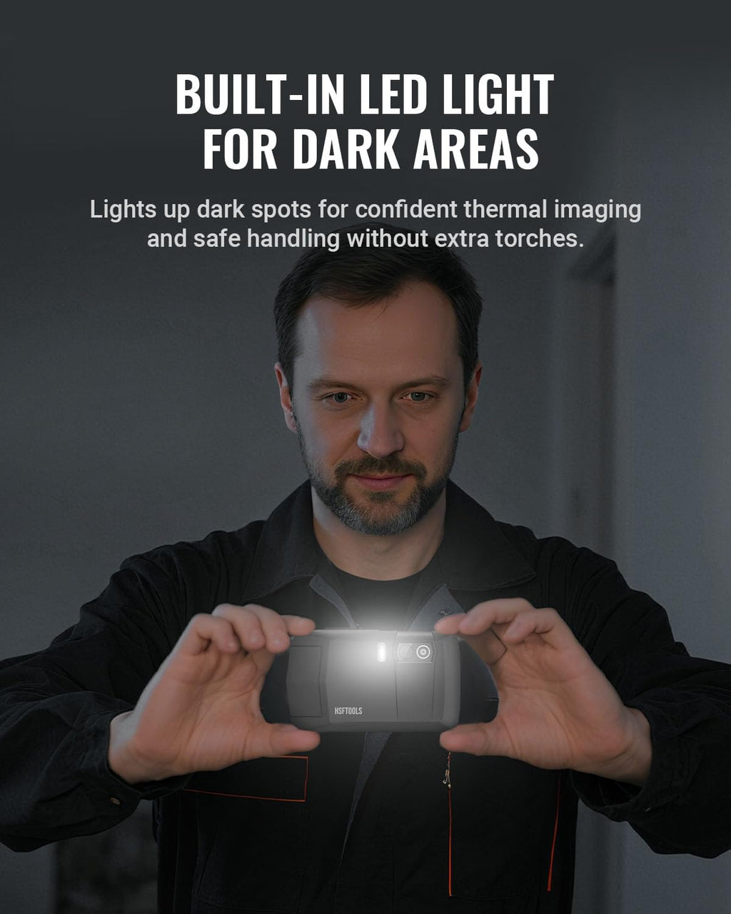 HP96 Thermal Imaging Camera,3.5" Touch Screen, Intelligent Scene Detection