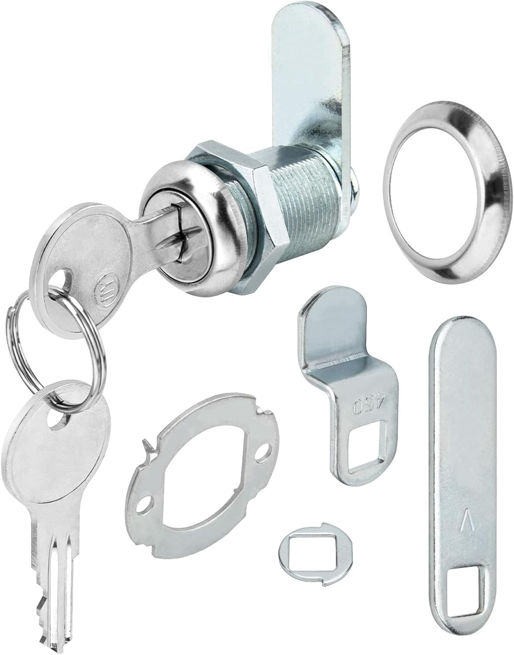 U 9943 7/8" Cam Lock, Diecast Drawer and Cabinet Lock for Prime-Line | 7/8” Length Cylinder Lock for 9/16” Max Panel
