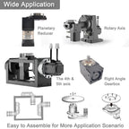 Hollow Rotary Actuator High Accuracy Hollow Rotating Platform Rotary Positioners, Fitting Nema 23 Stepper Motor, Substitutable for Direct Drive Motor and Cam Indexer