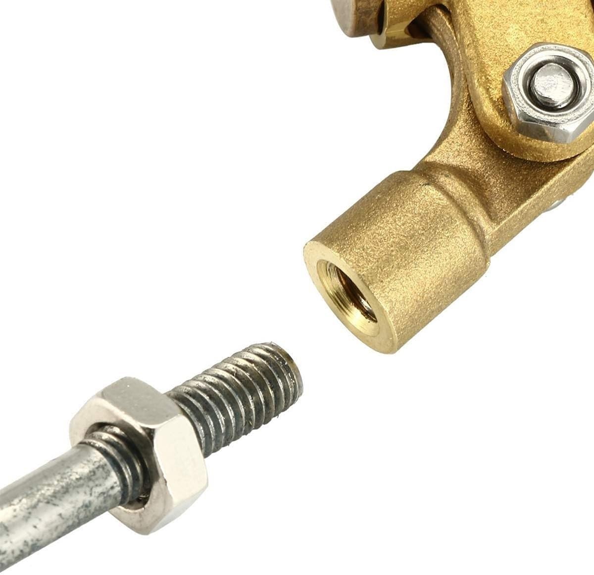 Valve，Float Valve,Brass Float Valve 1/2" 3/4" 1" 2", Water Tank Float Ball Valve, Brass Male Thread Water Sensor Stainless Steel High Pressure Float Ball Value (Size : 1.5inch) (Size : 2inch)