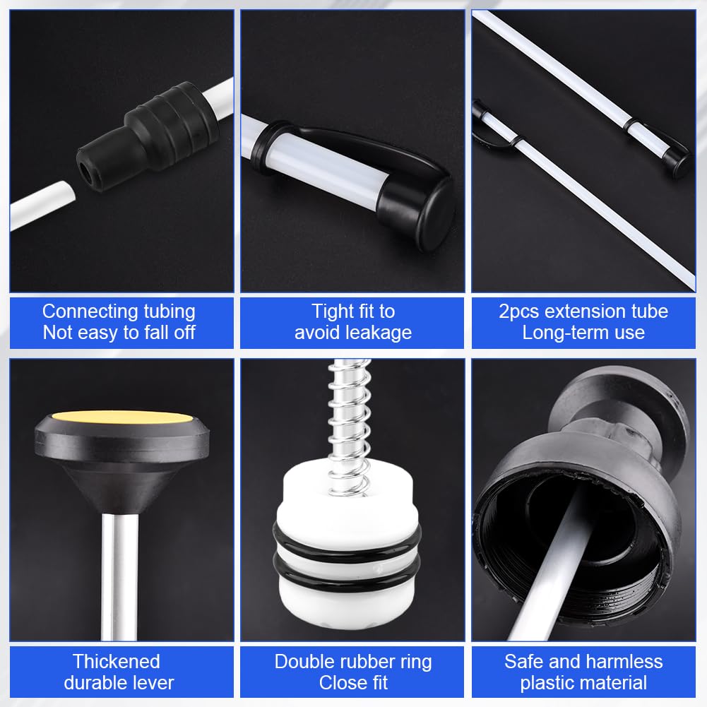 500CC Fluid Extractor Pump Kit, Fluid Transfer Syringe for Oil Service