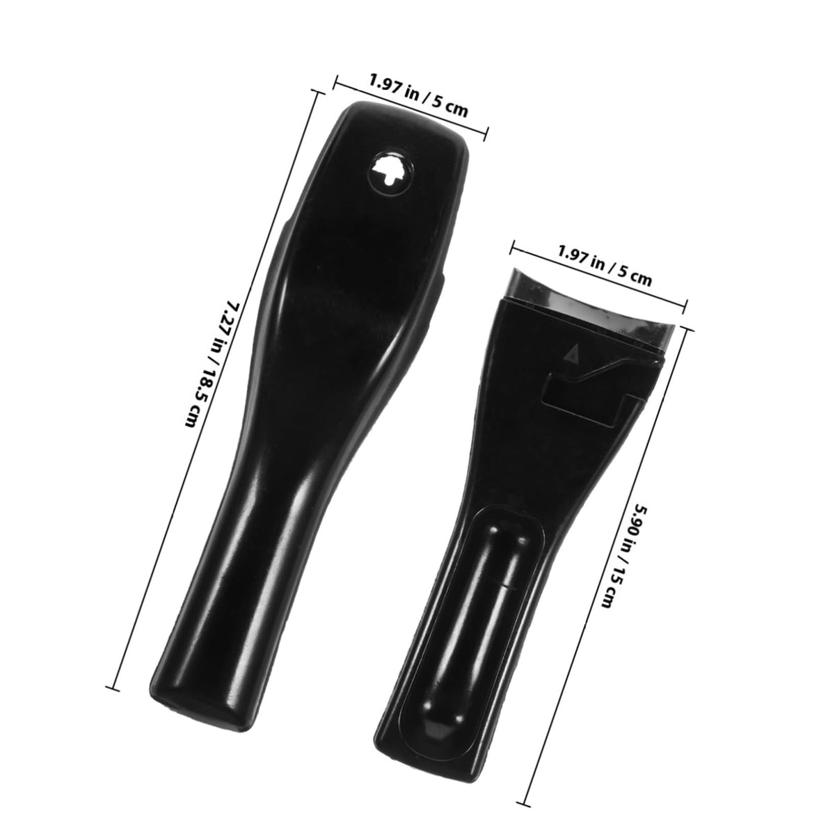 1 Pair Pressure Cooker Handles Black Grip Bakelite Replacement