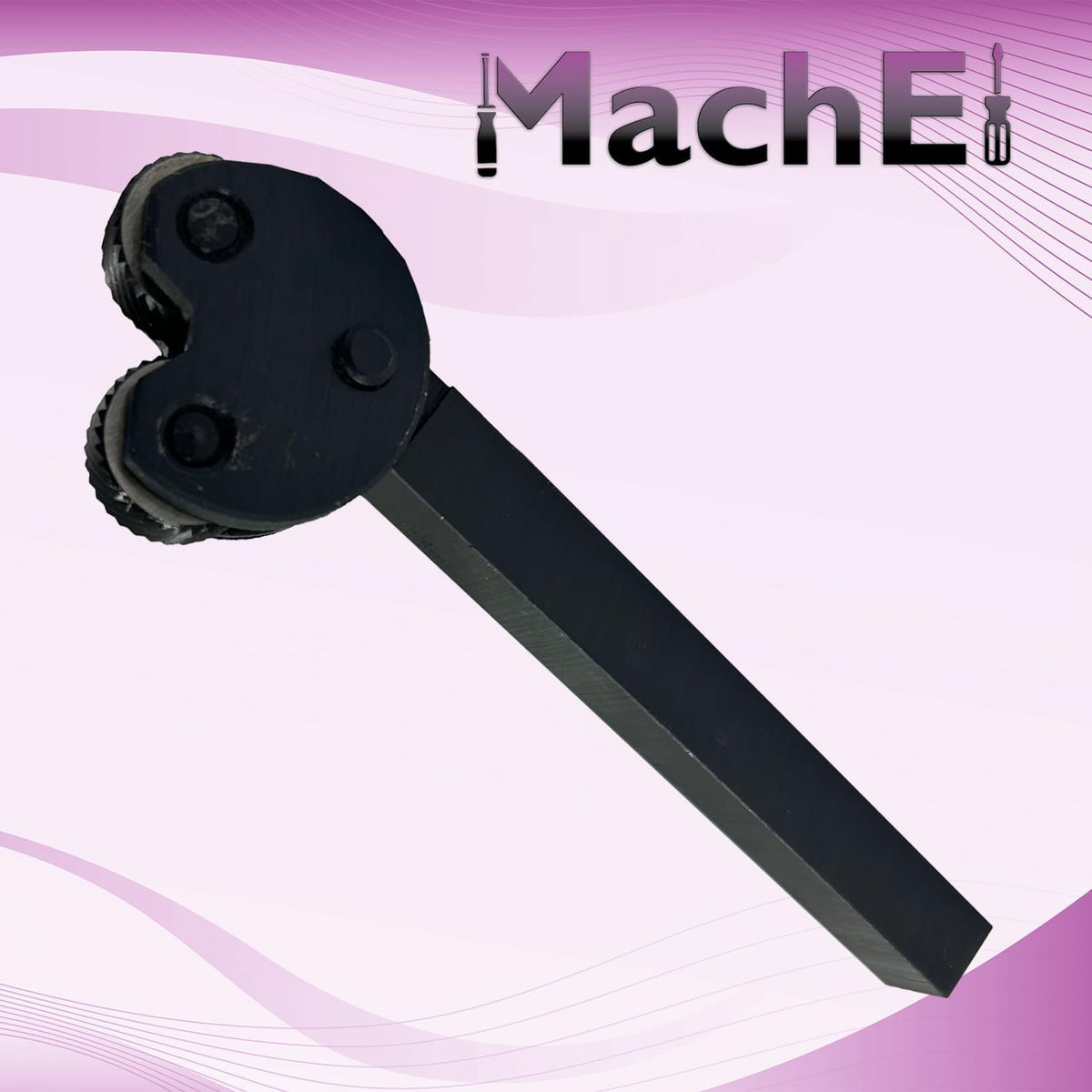 MachEI Knurling Tool Pivot Head Diamond Metric Pitches Pattern 1/2" Sq. Shank-lathe Engineering Machine Tools (Knurling Pitch 1.0 MM)