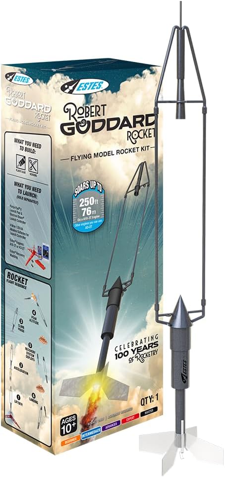0664 Robert Goddard Intermediate Model-Rocket Kit