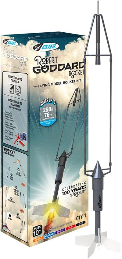 0664 Robert Goddard Intermediate Model-Rocket Kit