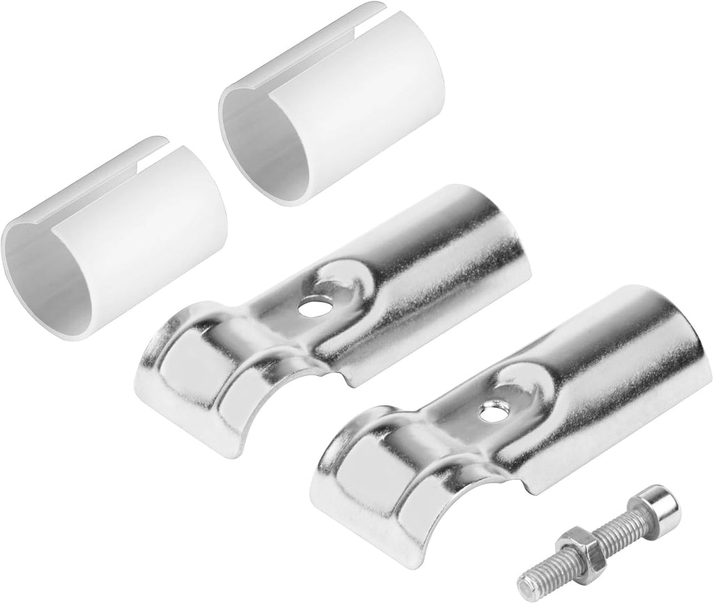 10 Sets T Pipe Connector, Fits 3/4" EMT Conduit with PE Adapter Shims | Stainless Steel
