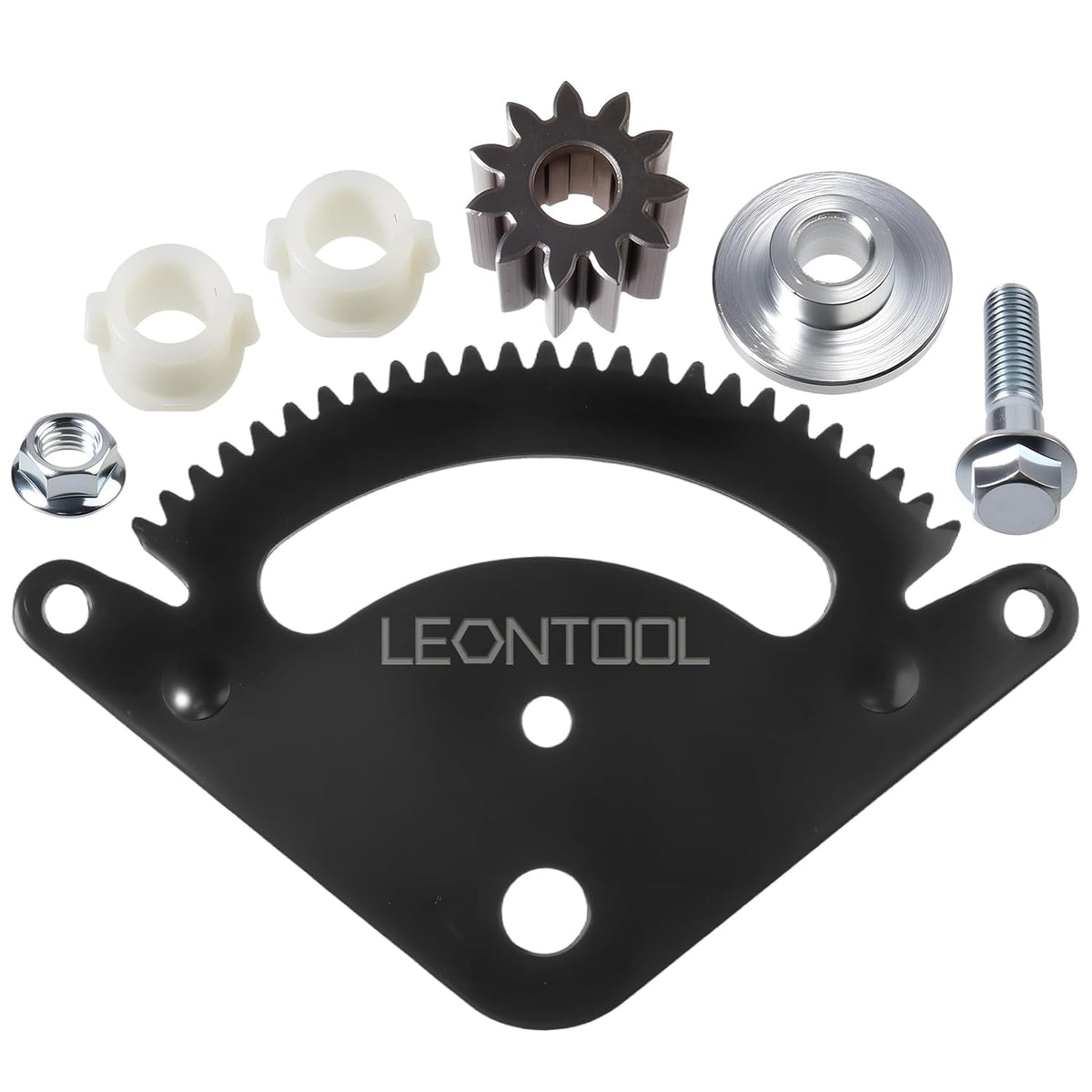 25 Teeth Steering Sector Gear Kit Steering Sector Pinion Gear Rebuild Kit Replacement Compatible with John Deere L105