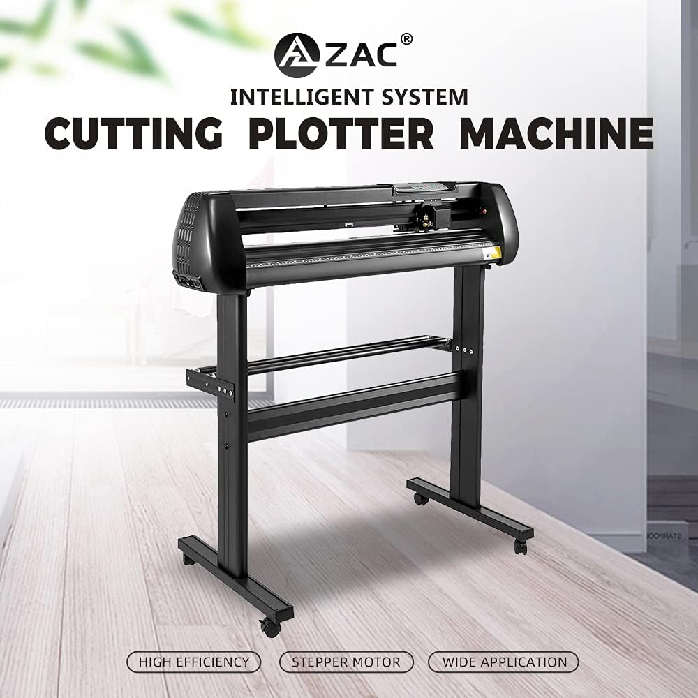 Cutting Plotter Machine ZAC 870mm Vinyl Cutter Machine 34.25 inch Paper Feed Cutting Plotter Vinyl Cutting Machine