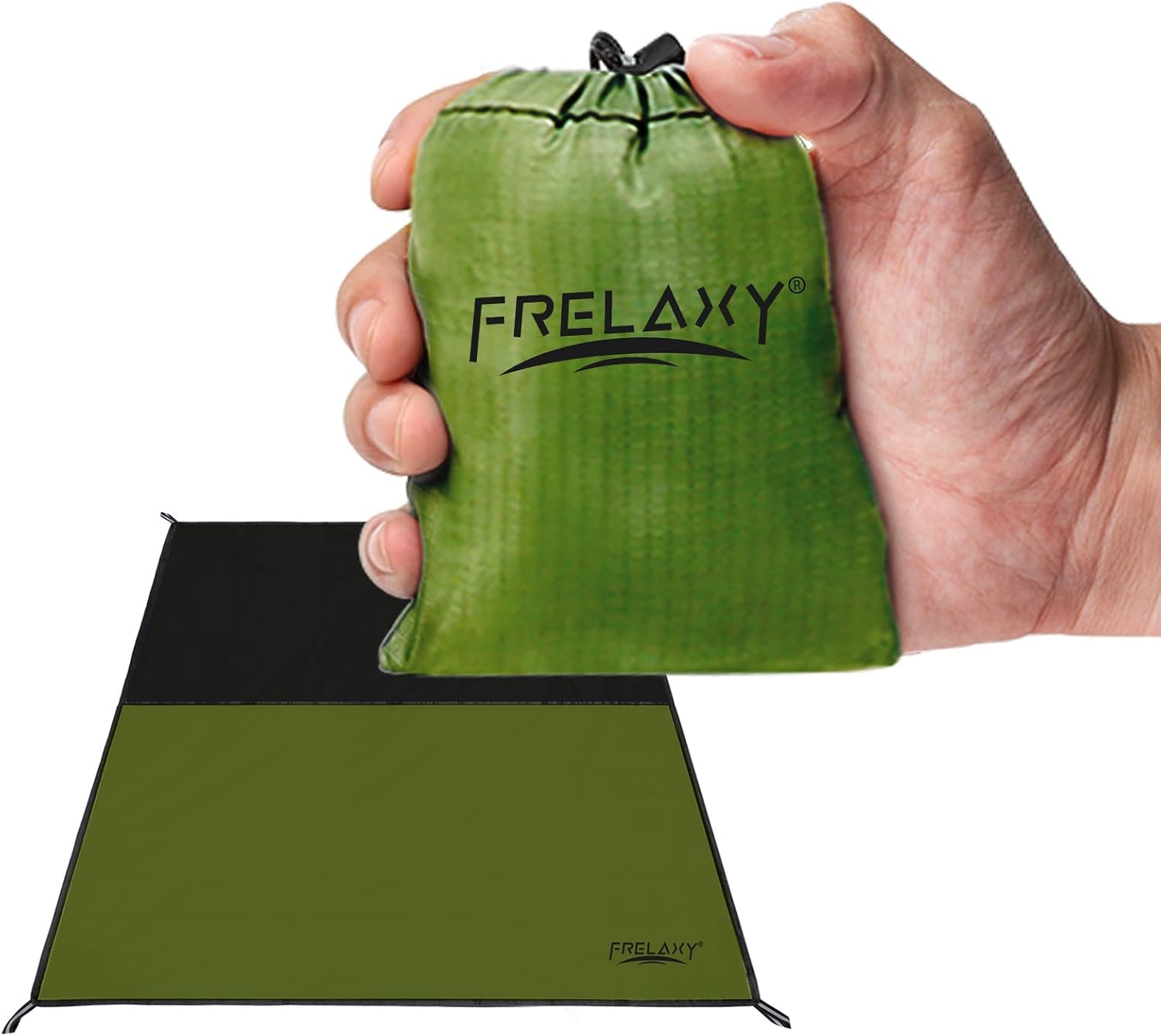 Pocket Picnic Blanket, Waterproof Blanket for Beach Festival | Lightweight compact design, Multi-use outdoor blanket