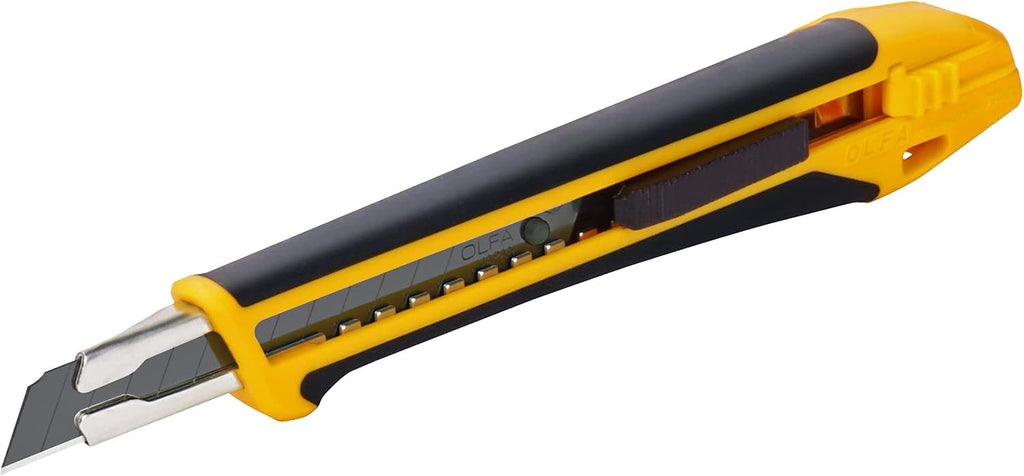 9mm Precision Utility Knife (XA-1) - Auto-Lock, Retractable Snap-Off