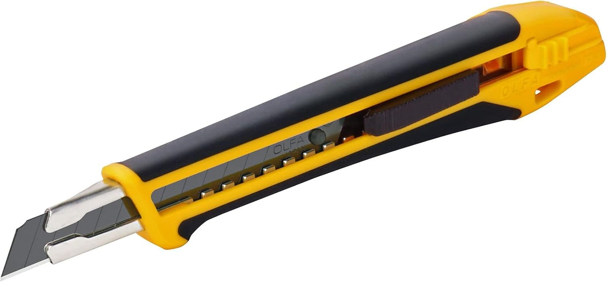 9mm Precision Utility Knife (XA-1) - Auto-Lock, Retractable Snap-Off