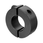 (4-Pack) SINOAXISSPACE Shaft Collar 3/4" Bore, 1045 Steel Double Split Clamp-On Shaft Collars Style, 1-1/2" OD, 1/2" Thickness, with M4 Set Screws