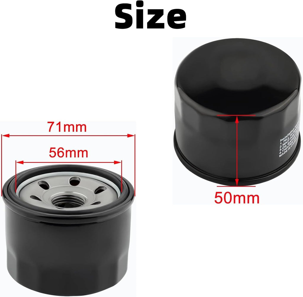 951-12690 751-12690 Oil Filter Fits for Cub Cadet MTD 4P90HU 4P90JT 4P90JUC 4P90M0 4P90MU 4P90MUA 4X90HU 4P90JU 4P90JUA 4P90JUB 4P90HUA 4P90HUB 4P90JHA Craftsman LT1500 T1000 R1000 Lawn Mower Parts