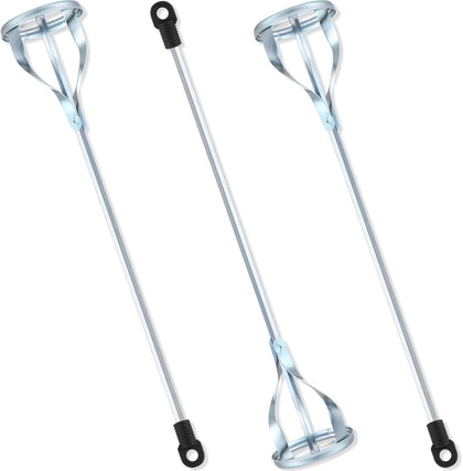 3 Pcs Paint Mixer for Drill 5 Gallon Paint Stirrer for Drill, 1 to 5 Gallon Buckets Fits Cement Mixing Paddle for
