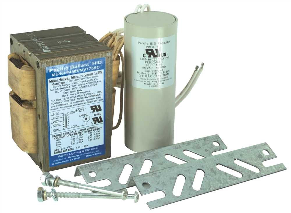 674572 Multi Tap Metal Halide Ballast Kit, 400W