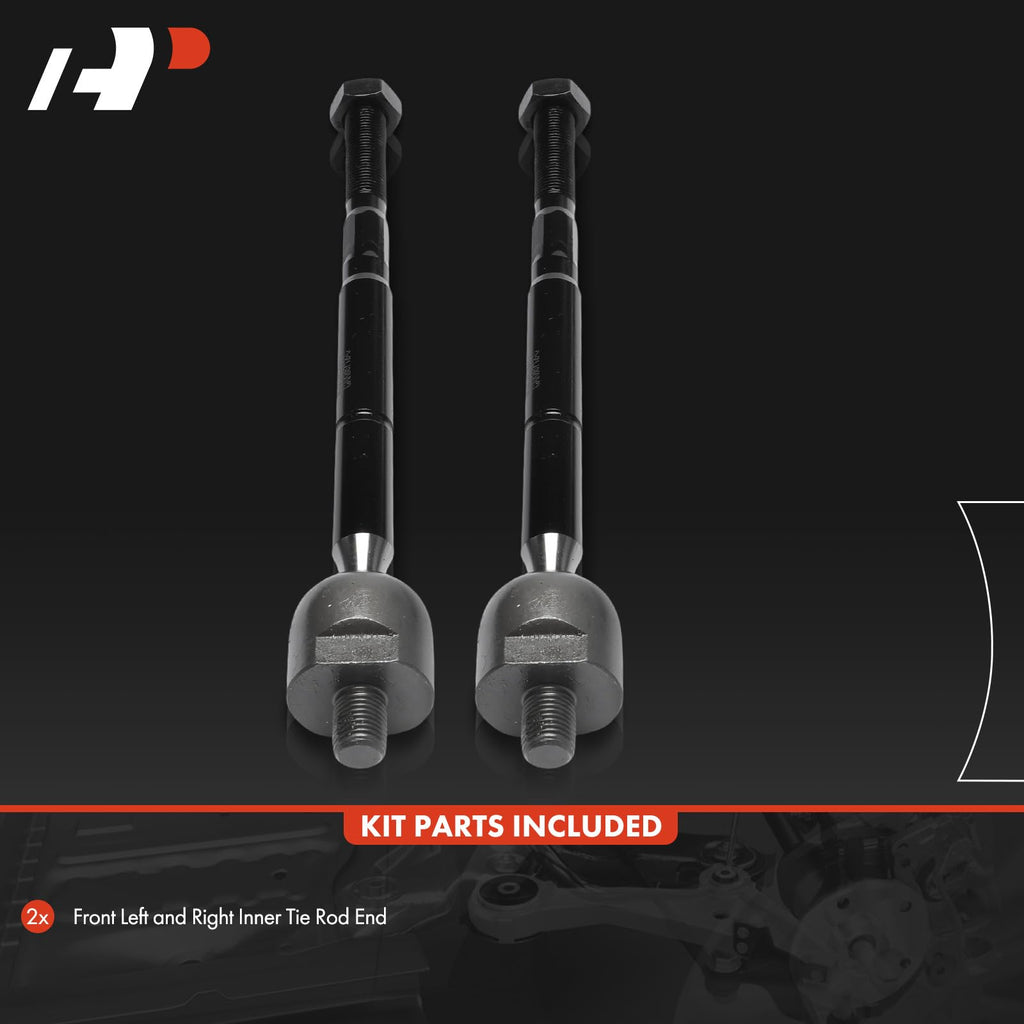 A-Premium 2 x Front Inner Tie Rod Ends, Compatible with Lexus