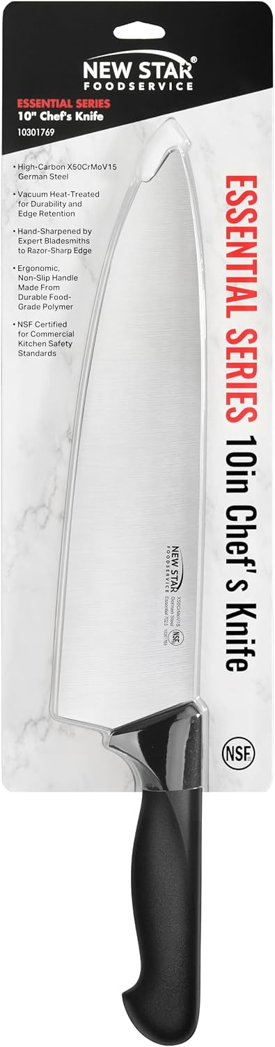 Essential 10-Inch Chef's Knife, German Steel