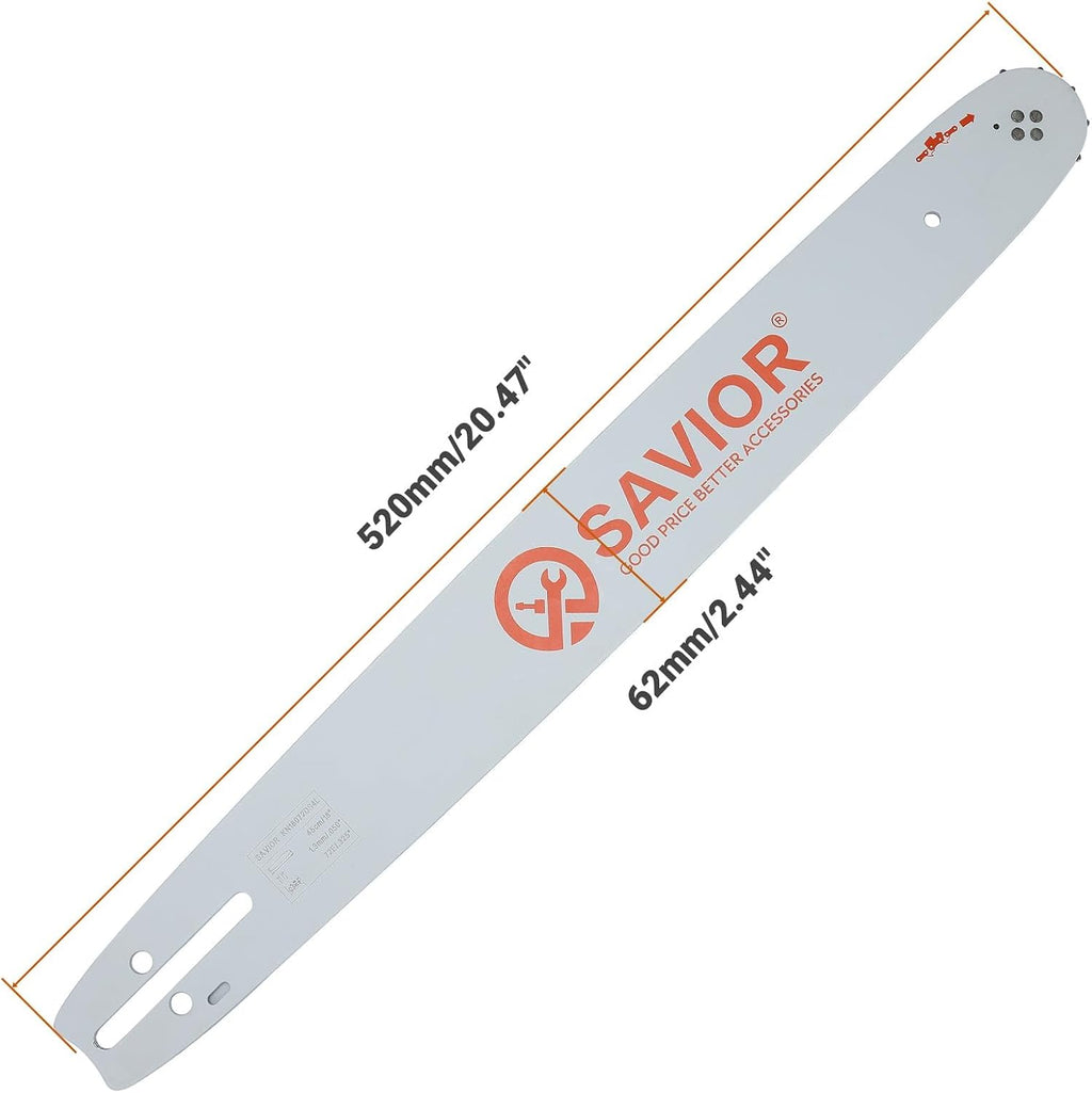 Savior 18" Chainsaw Bar and Chain Combo .325" .050" 72DL for Husqvarna 440