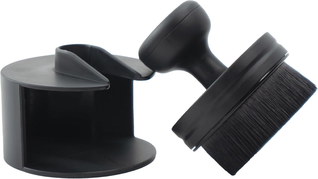 Tire Shine Applicator Brush for Car Detailing, with Stand | Automotive Tire Dressing Applicator Brush