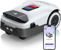 Robot Lawn Mower NO Wire - 0.9 Acre, Full Band RTK+4-Eye Vision Robotic Lawnmower, Automatic Mapping, 30 Multi-Zone