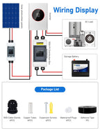 DIHOOL Solar DC Circuit Breaker Box 100 Amp Solar Panel Disconnect Switch