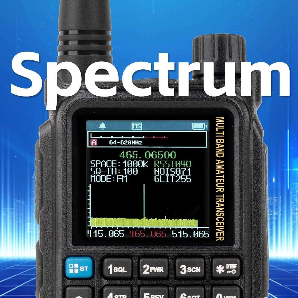 TD-H3 Plus Ham Radio Handheld Multi-Band Walkie Talkies Long Range, Online Upgrade, APP Wireless Programming