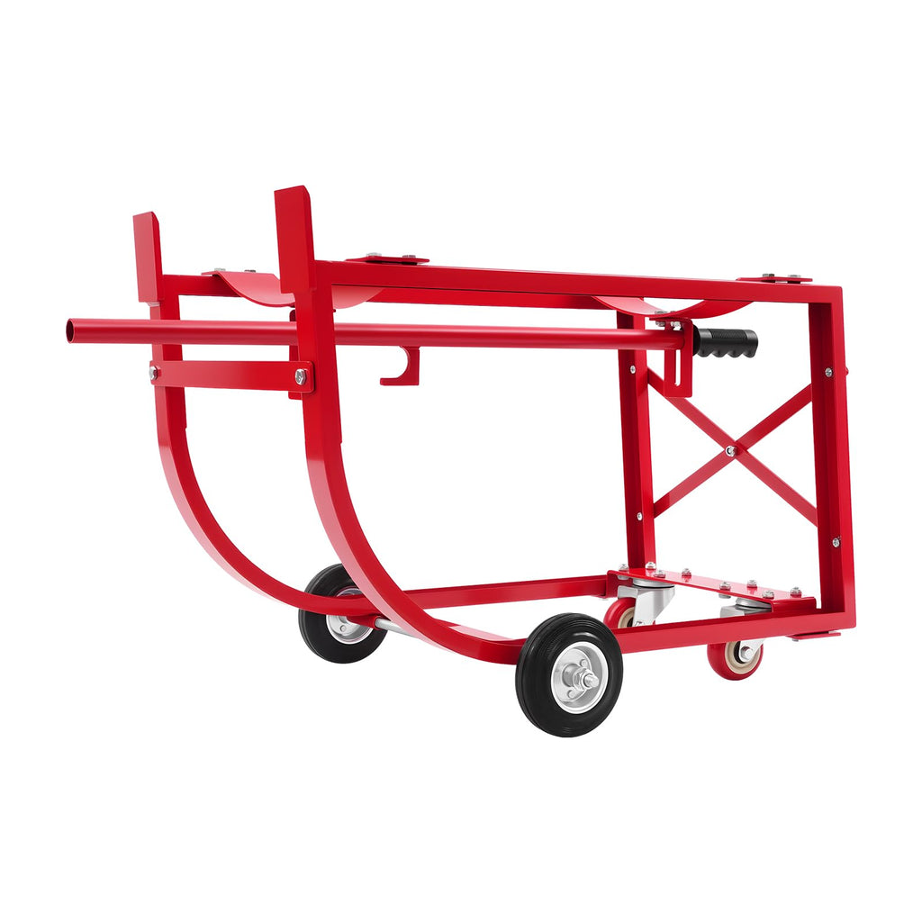 2PC Drum Cradle 55 Gallon, 600 Lbs Capacity Steel Drum Dolly