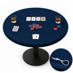 36 Inch Felt Card Game Tablecover Round Tablecloth,Blue