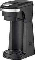 Newhouse Single Serve Coffee Maker compatible with K-cups Water Reservoir, Versatile Ground Coffee & K-Cup