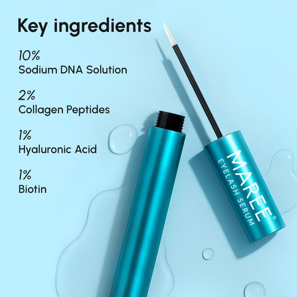 Eyelash Serum To Grow Lashes & Brows – Eye Lash Serum for Eyelash Growth Without Prostaglandin – Rapid Enhancing Lash