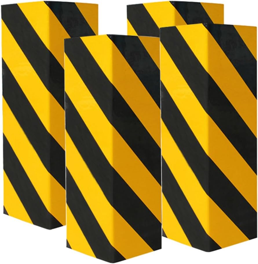 Garage Wall Protector Foam Wall Bumper Corner Guard for Parking Lot 4 Pack