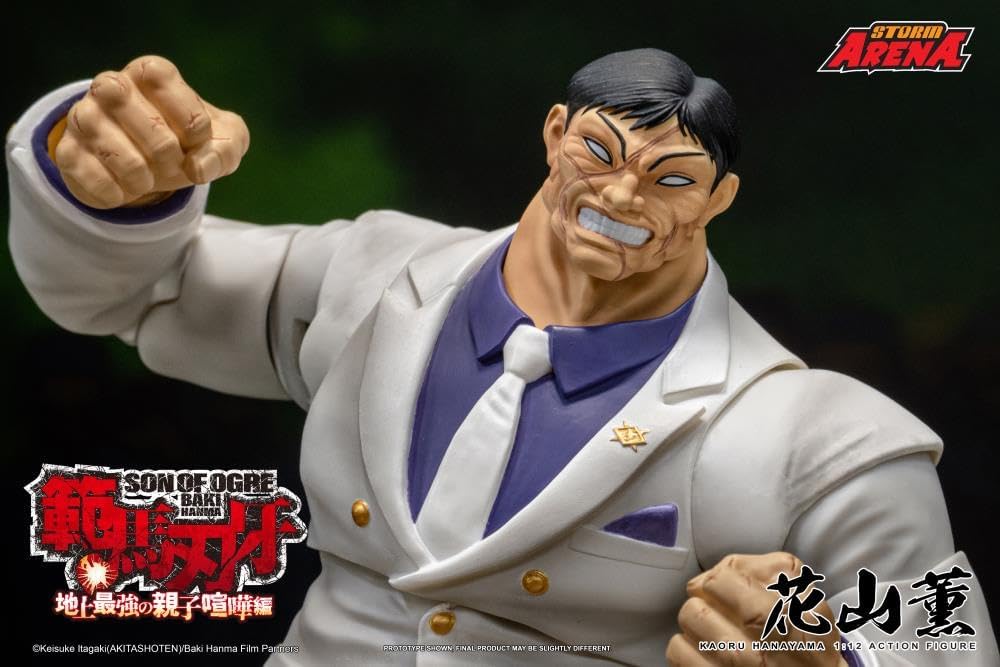 Storm Arena Baki Hanma: Son of Ogre Kaoru Hanayama 1/12th Scale Collector Action Figure