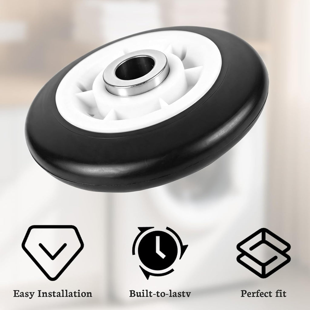 422200 Dryer Drum Roller Fits for Bosch, Reduces Noise
