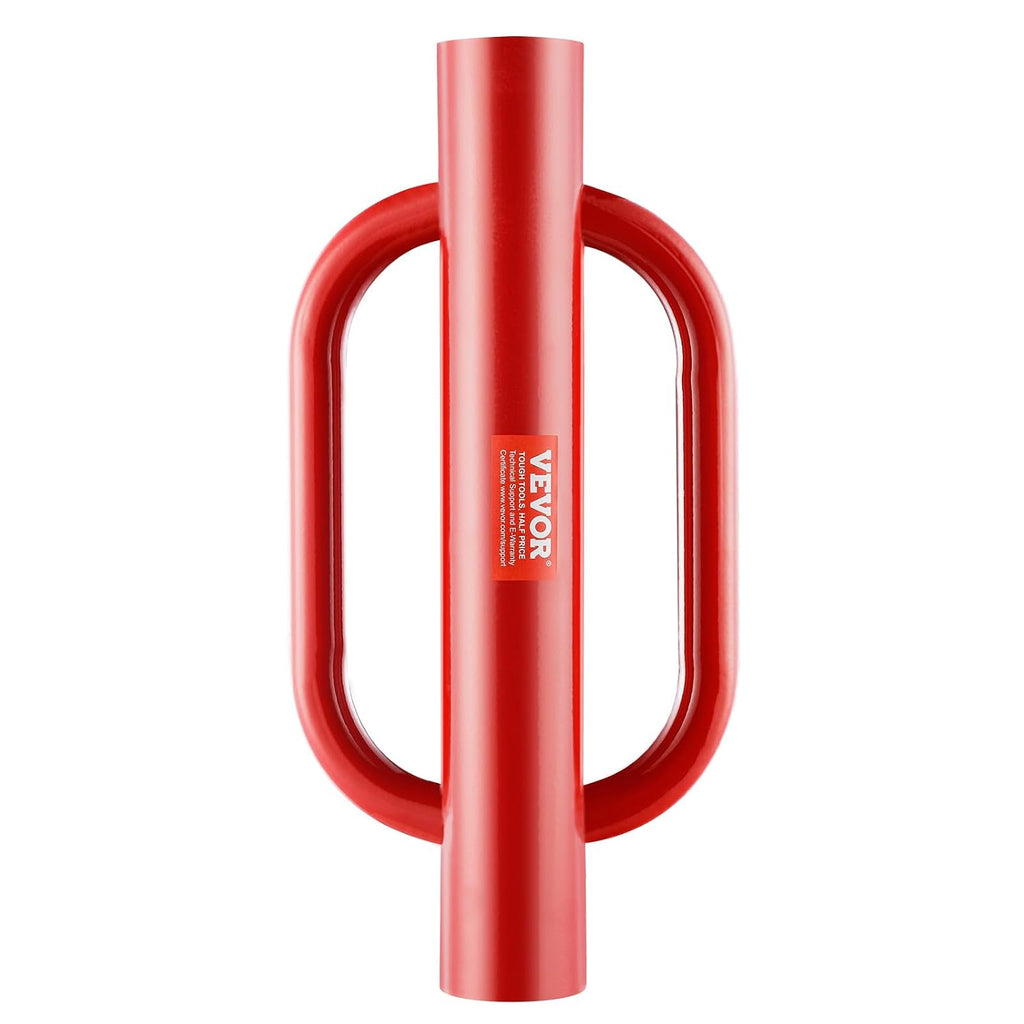 Fence T Post Driver, 4.11" Inner Diameter Post Pounder with Handles, 22LB Heavy Duty Carbon Steel Hand Post Rammer