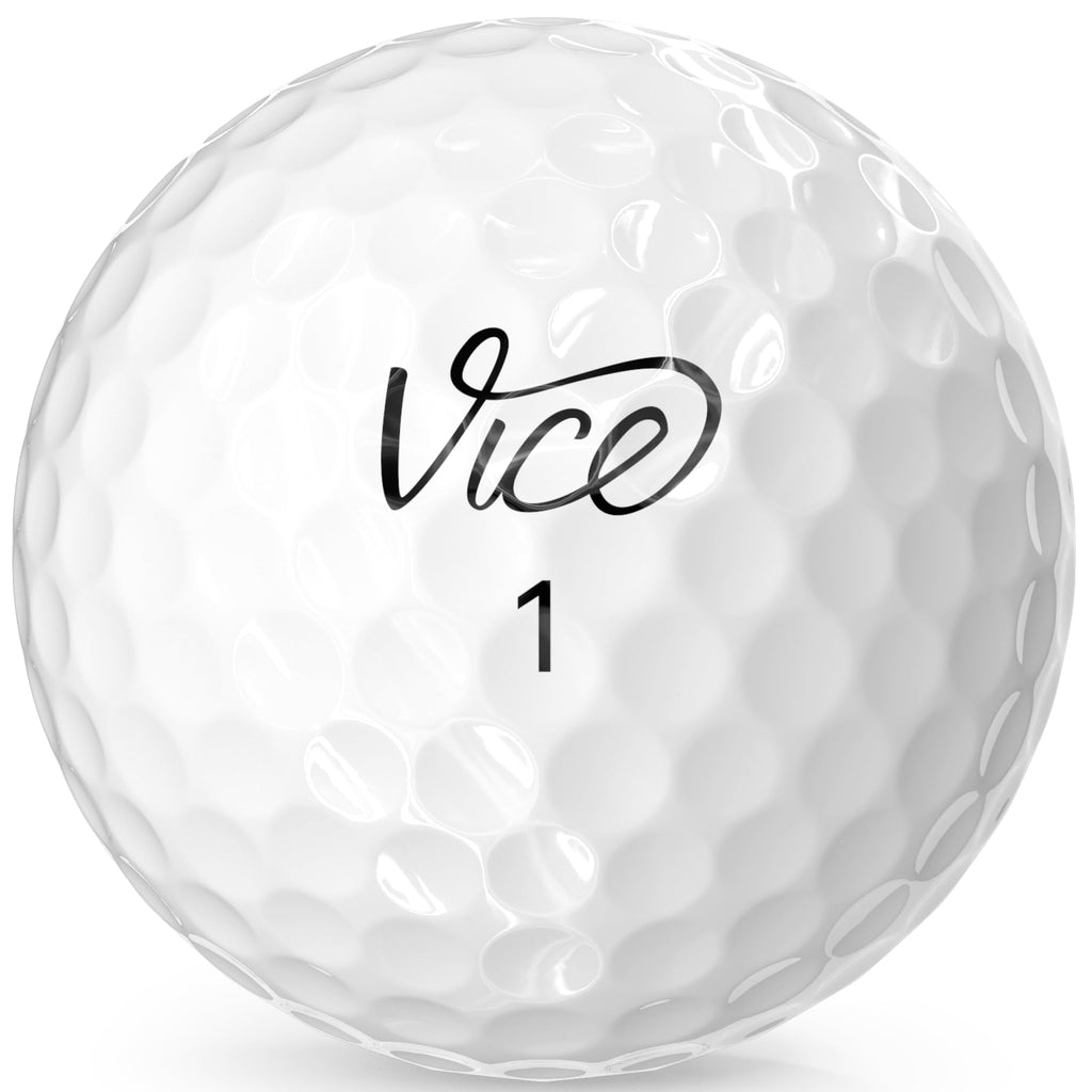 Vice Pro Plus Golf Balls (2025 Model) (White)
