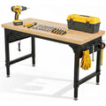 60" Heavy Duty Adjustable Workbench, 2300 LBS Load Capacity