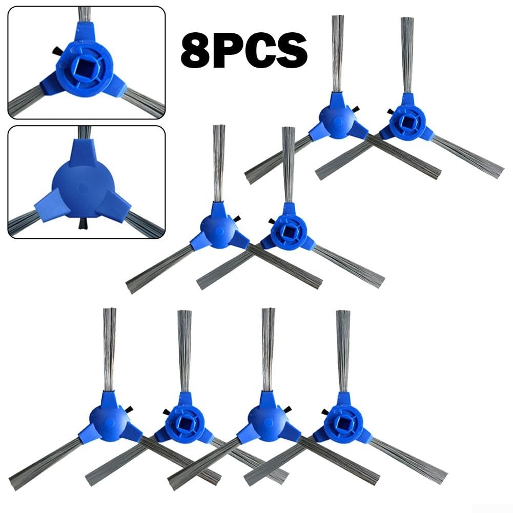 ZYNCUE 8pcs Side Brush Set for Ionvac for SmartClean 2000 for Robovac Vacuum Cleaner Accessories Replacement