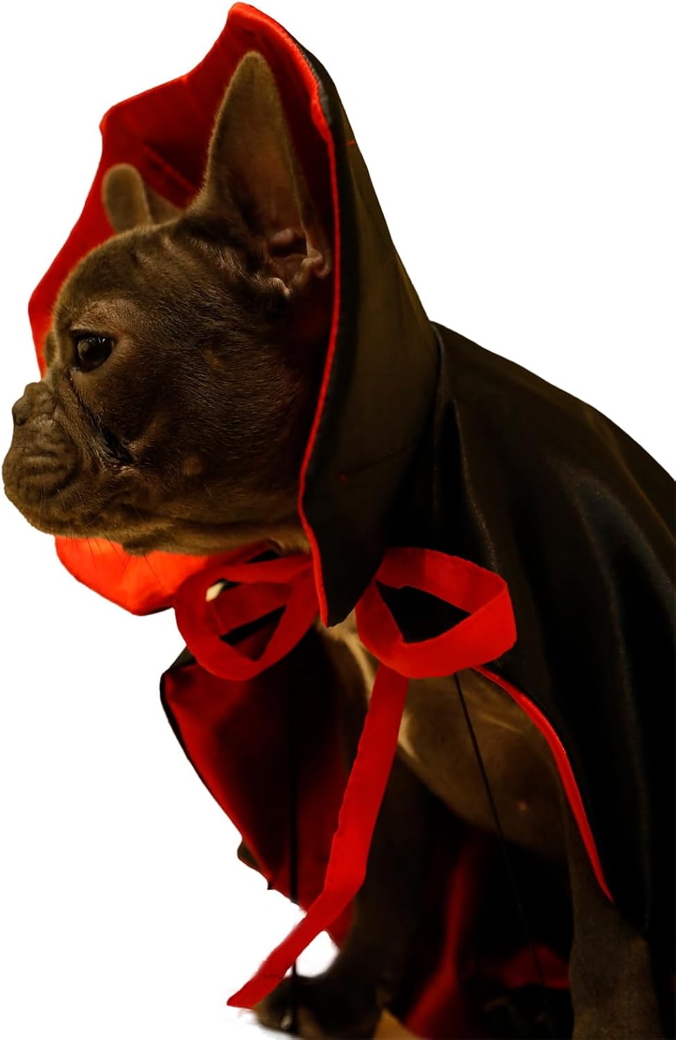 Dog Cat Vampire Cloak Costume for Small Medium Large Dogs Cats, Halloween Dog Costumes Cat Vampire Cloak