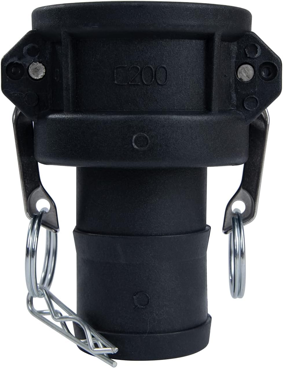 2" Poly Camlock Fittings - Standard Type C Female Coupler x 2" Hose End With Camlock Gasket