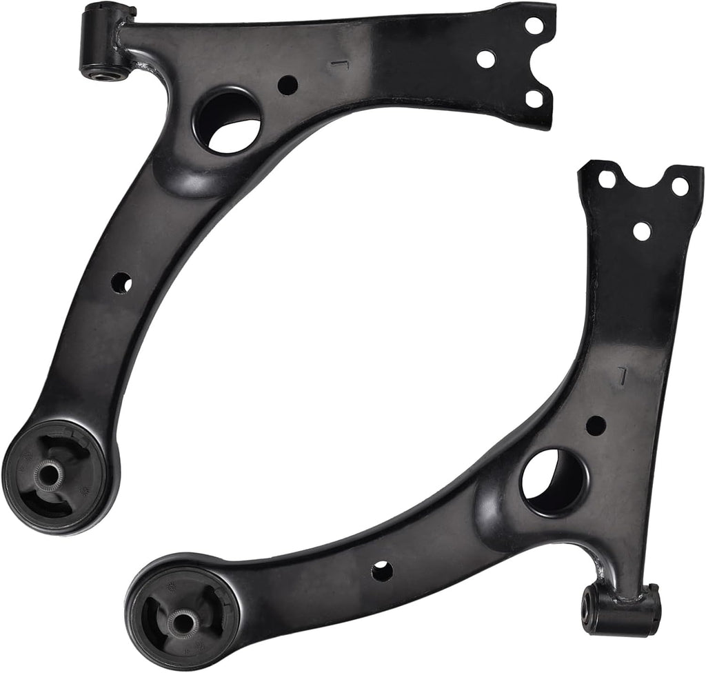 ASTARPRO - 2pcs Front Lower Control Arms with Bushings Assembly Compatible with 2000-2013 Toyota Matrix Celica Corolla Pontiac Vibe