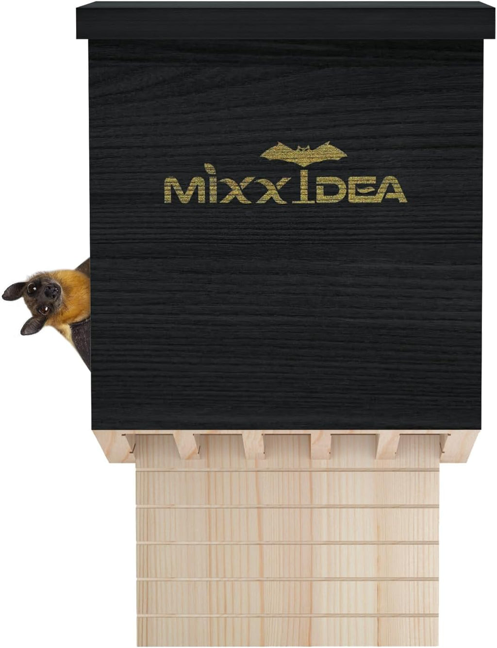 Bat House Bat Box Double Chamber Outdoor House Nursery Bat Shelter Habitat Big bat Box Handcrafted from Cedar Wood