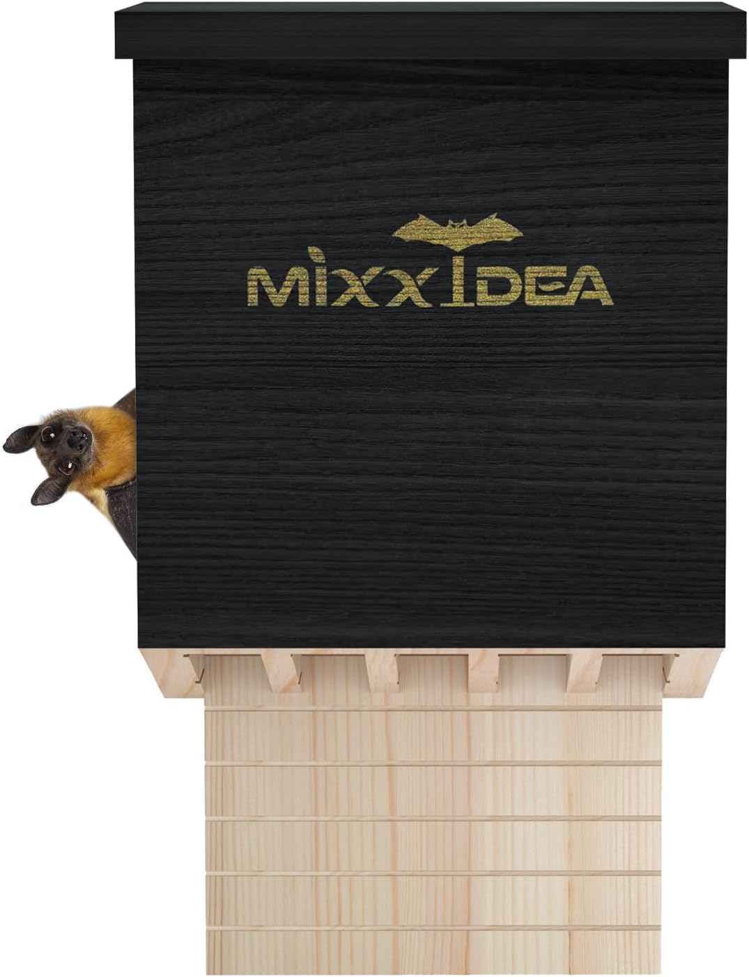 Bat House Bat Box Double Chamber Outdoor House Nursery Bat Shelter Habitat Big bat Box Handcrafted from Cedar Wood