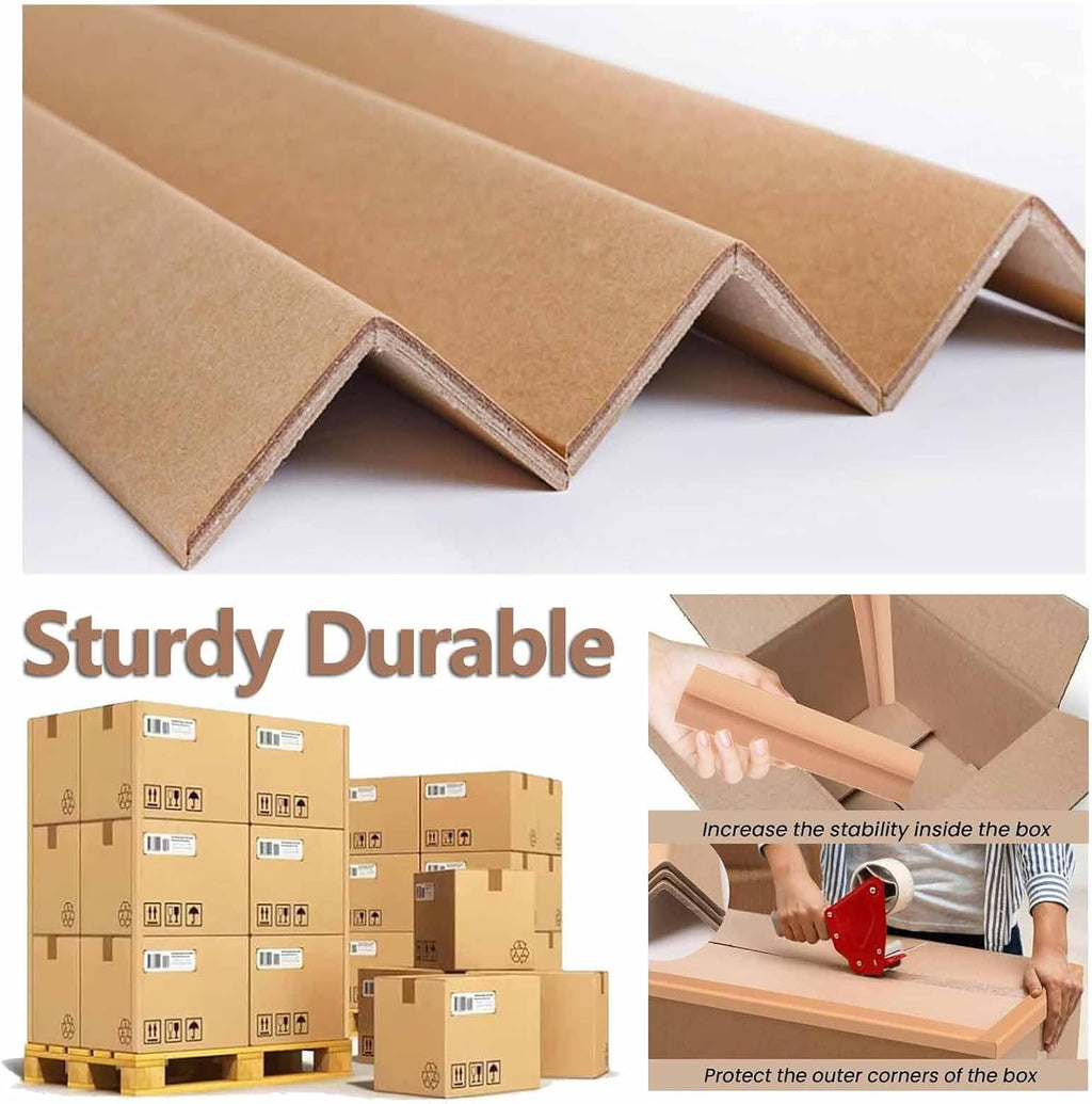 Packaging Cardboard Edge 4 Mm Thickness V Wrapping Paper Corner Board Reinforced Corner Protectors for Pallets