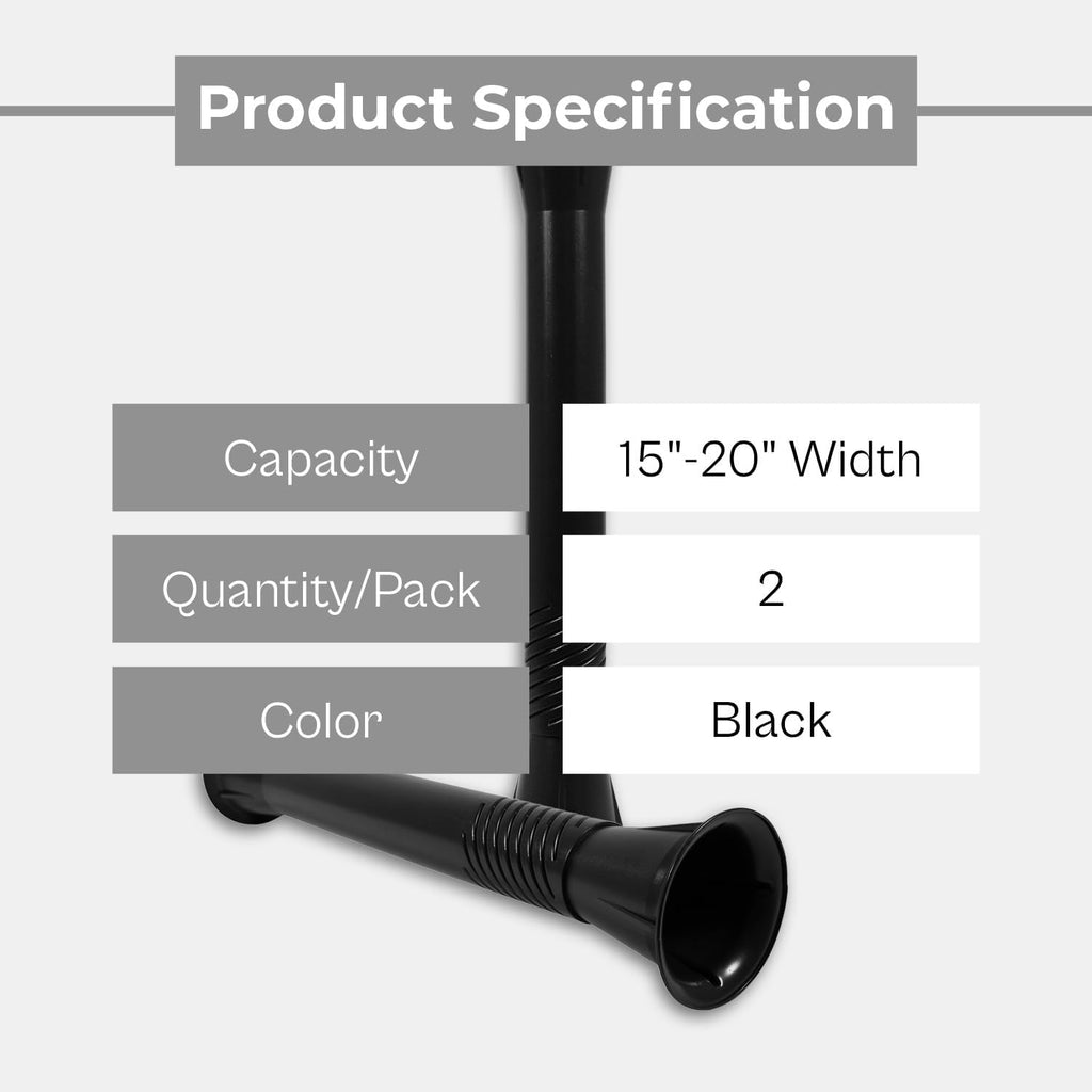 PSBM 2 Pack Plastic Handheld Adjustable Shrink Stretch Film Wrap Dispenser Handle - Ideal for Coreless Stretch