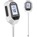 4-in-1 Soil Moisture Meter Digital Plant Temperature/Soil Moisture/pH Meter/Sunlight Intensity Backlight LCD Display