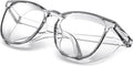 Safety Glasses, Stylish Goggles With No Fog Lense, Alternatives To Regular Protective Eyewear For Lab and Nursing.